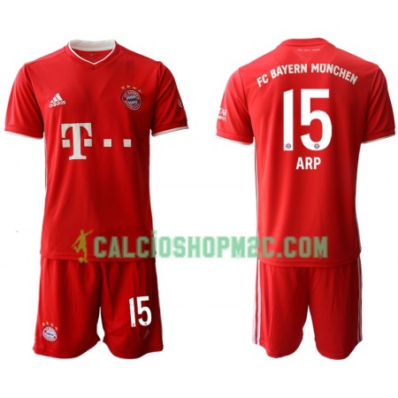 Bayern Monaco Jann-Fiete Arp 15 Bambino Maglia Prima 2020/2021 Manica Corta (+ Pantaloncini)